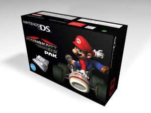 DS Mariokart Pak Konsolenbox, DS Mariokart karton