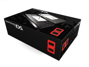 DS Schwarz Konsolenbox, DS Schwarz karton