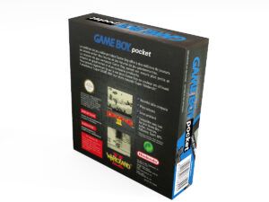 Game Boy Pocket Blau Konsolenbox, Game Boy Pocket Blau karton