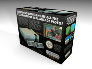 NES Control Deck Konsolenbox, NES Control Deck Eur Konsolenbox