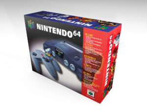 Nintendo 64 Konsolenbox (Eur), N64 karton