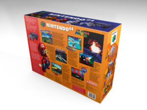 Nintendo 64 Konsolenbox (Eur), N64 karton