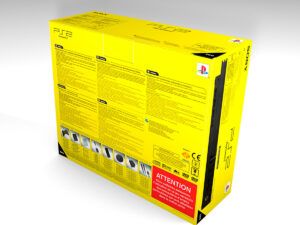 PlayStation 2 Slim Konsolenbox, PS2 Slim karton