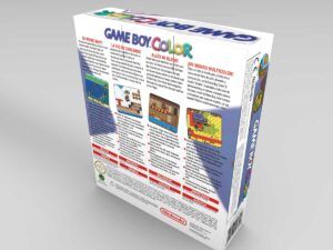Game Boy Color Transparent Konsolenbox, Game Boy Color Transparent karton