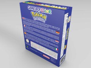 Game Boy Color Pokemon Konsolenbox, Game Boy Color Pokemon karton