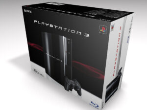 PlayStation 3 Fat Konsolenbox 40GB, PS3 Fat 40GB karton