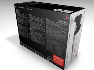 PlayStation 3 Fat Konsolenbox 40GB, PS3 Fat 40GB karton