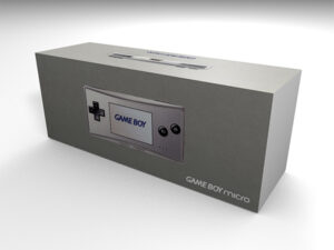 Game Boy Micro Grau Konsolenbox, Game Boy Micro Grau karton