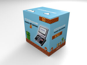 Game Boy Advance SP NES Edition Konsolenbox, Game Boy Advance SP NES karton