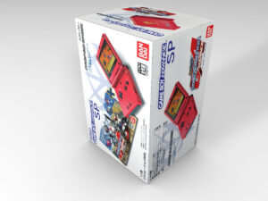 Game Boy Advance SP Gundam Konsolenbox, Game Boy Advance SP Gundam karton