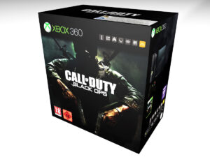 Xbox 360 Call of Duty Konsolenbox, Xbox 360 Call of Duty karton