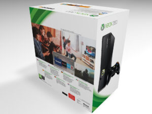Xbox 360 Konsolenbox, Xbox 360 karton