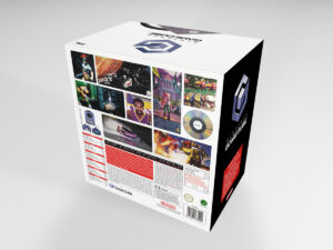 GameCube Silver Konsolenbox, GameCube Silber karton