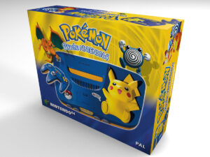 Nintendo 64 Pokémon Konsolenbox, N64 Pokémon karton