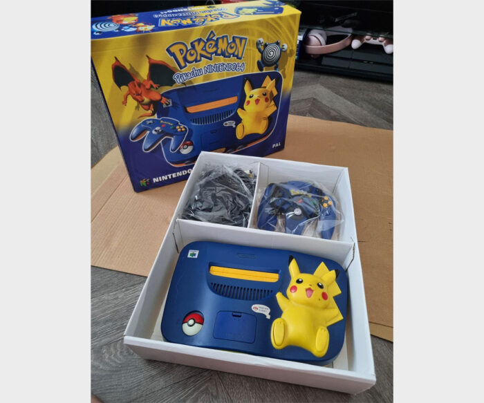 Nintendo 64 Pokémon Konsolenbox, N64 Pokémon karton