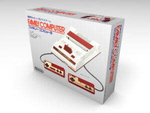 Nintendo Famicom Konsolenbox, Famicom karton