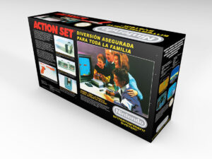 Nintendo NES Konsolenbox Esp, NES karton