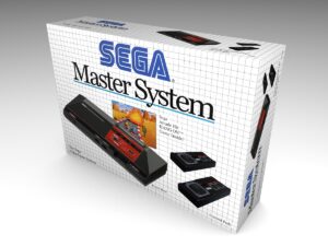 Sega Master System Konsolenbox (Hang On), Master System karton