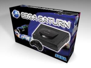 Sega Saturn Konsolenbox model 1, Sega Saturn Konsolenbox modell 1