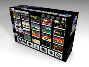 Sega Saturn Konsolenbox model 1, Sega Saturn Konsolenbox modell 1