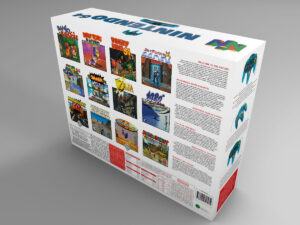 Nintendo 64 Ice Blue Konsolenbox, N64 Ice Blue karton