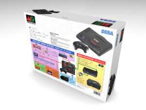 Sega Mega Drive 1 Asiatic Asiatic Konsolenbox, Mega Drive 1 Asiatic karton
