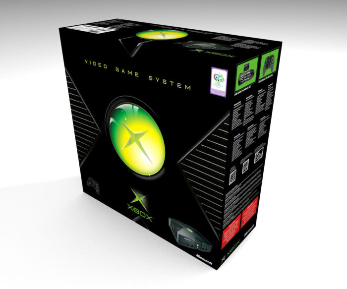 Xbox Classic Konsolenbox, Xbox Classic karton
