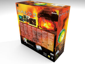 Xbox Classic Halo 2 Konsolenbox, Xbox Halo 2 karton