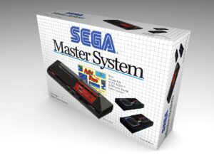 Master System 1 Alex Kidd Konsolenbox, Master System karton