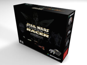 Nintendo 64 Star Wars Racer Konsolenbox NTSC, Nintendo 64 Star Wars Racer eeuu Konsolenbox, N64 Star Wars karton