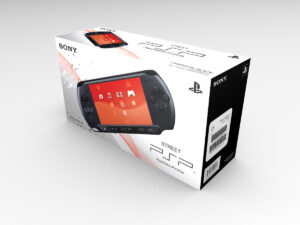 PSP Street E1004 Konsolenbox, PSP Street karton