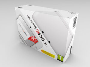 Nintendo 3DS XL Weiße Konsolenbox, 3DS XL Weiss karton