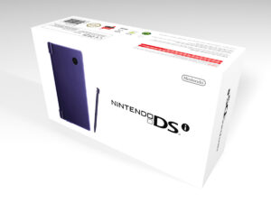 Nintendo DSi Blau Konsolenbox, DSi Blau karton