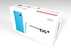 Nintendo DSi Hellblau Konsolenbox, DSi Hellblau karton