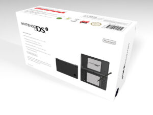 Nintendo DSi Schwarze Konsolenbox, DSi Schwarze karton