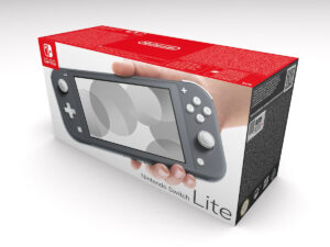 Switch Lite Graues Konsolenbox, Switch Lite Graues karton
