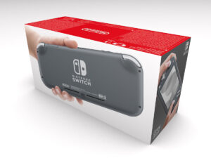Switch Lite Graues Konsolenbox, Switch Lite Graues karton