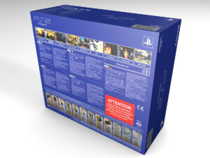 PS2 Fat NTSC Konsolenbox, PS2 Fat NTSC karton