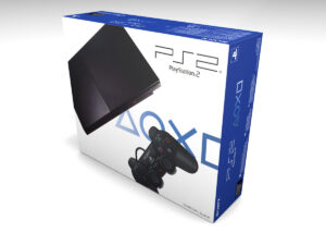 PS2 Slim 90004 Konsolenbox, PS2 Slim 90004 karton