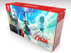 Nintendo Switch Zelda Konsolenbox, Switch Zelda karton