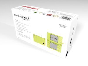 Nintendo DSi Grün Konsolenbox, DSi Gruen karton