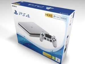 PS4 Slim 500gb Weiß Konsolenbox, PS4 Slim 500gb Weiss karton