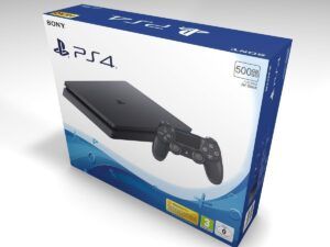 PS4 Slim 500gb Schwarze Konsolenbox, PS4 Slim 500gb karton