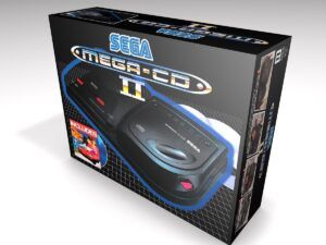 Sega Mega CD 2 Konsolenbox, Sega Mega CD 2 box