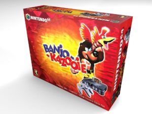 Nintendo 64 Banjo Kazooie Konsolenbox, N64 Banjo Kazooie karton