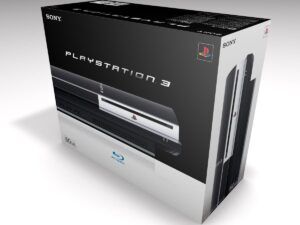 PlayStation 3 Fat 60 GB Konsolenbox, PS3 Fat 60GB karton