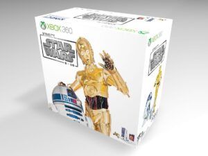 Xbox 360 Star Wars Konsolenbox, Xbox 360 Star Wars karton