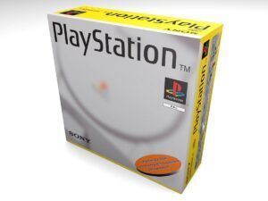 PlayStation 1 5502c Konsolenbox, PS1 5502 karton