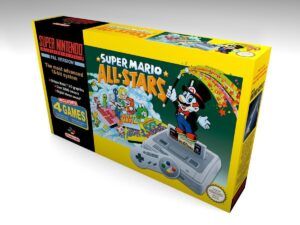 SNES Super Mario All Stars En Konsolenbox, SNES Super Mario karton