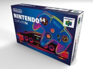 Nintendo 64 Japan Konsolenbox, N64 Japan karton